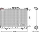 DENSO Kühler, Motorkühlung DRM45051