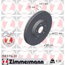 ZIMMERMANN Bremsscheibe 250.5714.20 Coat Z
