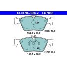 Bremsbelagsatz Db P. W202/W210 95-03 Keramik 13.0470-7086.2