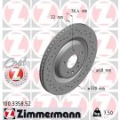 12 481 058 Sport Bremsscheibe HA Sport 100.3358.52
