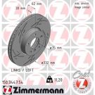 ZIMMERMANN Bremsscheibe 150.3447.54 BLACK Z
