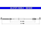 ATE Handbremsseil Seilzug Festellbremse 24.3727-1039.2