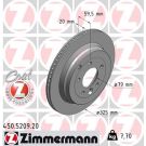 ZIMMERMANN Bremsscheibe 450.5209.20