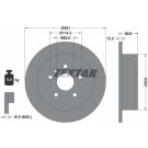 Bremsscheibe Toyota T. Avensis Verso 01-/Previa 92144203