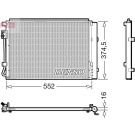 DENSO Kondensator, Klimaanlage DCN41017