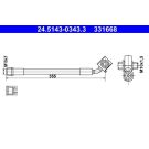 Bremsschlauch 24.5143-0343.3
