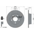Bremsscheibe Vw T. A6 1.8-3 PRO 92117303