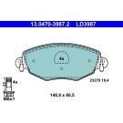 Bremsbelagsatz Ford P. Mondeo 1.8-3.0 00-07 Keramik 13.0470-3987.2