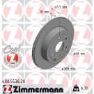 ZIMMERMANN Bremsscheibe 400.5536.20 Coat Z