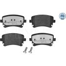 Bremsbelagsatz Vw T. A4/A6/A8 04-/T5 03- Ohne Sensoren 025 233 2617/PD