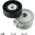 Spannrolle Multi-V VKM 33033