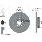 Bremsscheibe Bmw T. 1/2/3/4 10 92265125