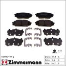ZIMMERMANN Bremsbeläge 25119.170.2