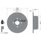 Bremsscheibe Opel T. Astra F/Vectra A 92057000