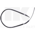 Seilzug, Feststellbremse Fiat T. Multipla 99-10 Le 9023121