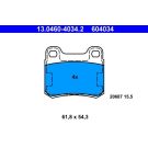 Bremsbelagsatz Db T. W124/W201/W202 84-00 13.0460-4034.2