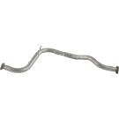 64 / Auspuffrohr Mitte MAZDA 626 2.2i Kat 11.87 15677