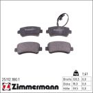 ZIMMERMANN Bremsbeläge 25112.180.1