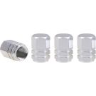Aluminiumkappen Für Silberne Lüftungslüfter 4 Stk 02236