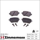 ZIMMERMANN Bremsbeläge 25110.175.1