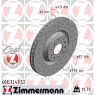 17 481 053 Sport Bremsscheibe VA Sport 600.3243.52 17 481 053 Sport Bremsscheibe VA Sport 600.3243.52
