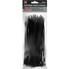 Kabelbinder 2,5X200 (1 Pack 100 Stück) Schwarz 20-H05