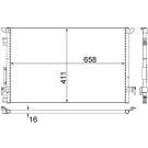 Kondensator, Klimaanlage BEHR AC 294 000S
