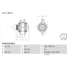 Lichtmaschine MERCEDES W639 0 986 047 490