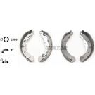 Bremsbacken Ford Focus 11 91079800