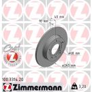 12 482 044 Bremsscheibe HA 100.3314.20