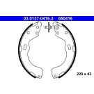 ATE Bremsbacken 03.0137-0416.2