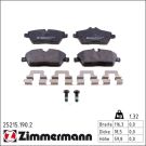 ZIMMERMANN Bremsbeläge 25215.190.2