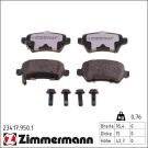 ZIMMERMANN Bremsbeläge 23417.950.1