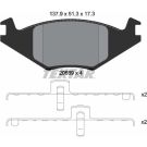 Bremsbelagsatz Vw P. Golf/Polo Sy 2088902