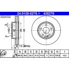 Bremsscheibe Db P. C117/X117/W176/W246/X156 11 24.0128-0276.1