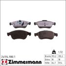 ZIMMERMANN Bremsbeläge 24914.980.1 rd:z