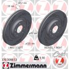 ZIMMERMANN Bremsscheibe 370.3088.53 ZIMMERMANN Bremsscheibe 370.3088.53