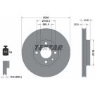 Bremsscheibe Renault P. Clio 05-/Thalia/Modus/Micra 03 PRO 92119203
