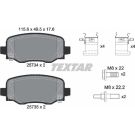 Bremsbelagsatz Jeep T. Cherokee 2.0-2.2 Crd/3.2 4X4 13 2573401