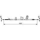 Handbremsseil re NISSAN X-Trail 1987482628