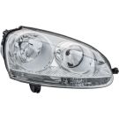 Scheinwerfer L H7/H7 +LWR +MOT CHROM HELLA PQ VW GOLF V (-GTI) 6,04-6,09 7224,506,2