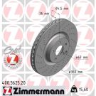 ZIMMERMANN Bremsscheibe 400.3625.20 Coat Z
