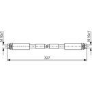 Bremsschlauch VA AUDI A8,VW Passat W8 94 1987476856
