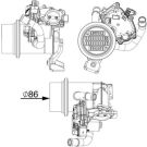 MAHLE ORIGINAL Rauchgaskühler CE18000P BEHR Premium Line