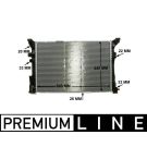 Kühler, Motorkühlung BEHR Premium Line CR 2170 000P