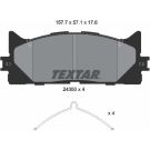 Bremsbelagsatz Toyota P. Camry 06-/Aurion 2435001
