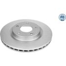 Bremsscheibe Mitsubishi P. Asx/Outlander 06 MEYLE-PD: Advanced performance and design 32-15 523 0015/PD