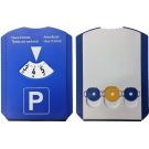 Parkscheibe PVC mit Geldfächer 40630