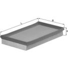 MAHLE Luftfilter LX 1148