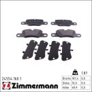 ZIMMERMANN Bremsbeläge 24554.160.1